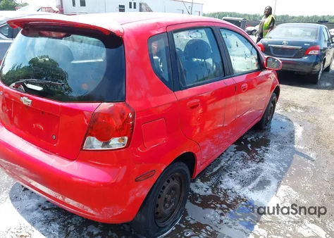 2005 Chevrolet Aveo Ls из США, поврежденный, VIN KL1TD62695B396440